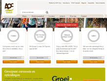 Tablet Screenshot of aoc-oost.nl